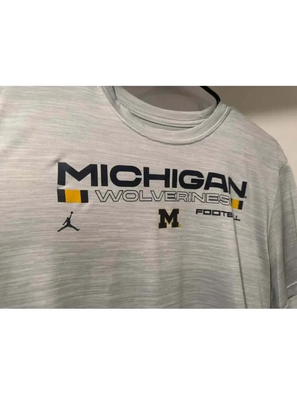 Large Michigan Wolverines Jordan Brand Dri-FIT Football Performance Shirt Large